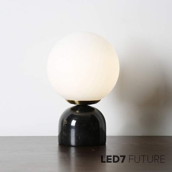 Loft Industry Modern - White Ball Marble Table